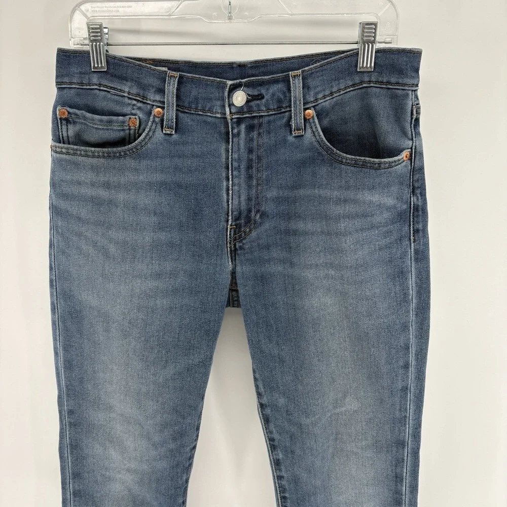 Levis‎ 511 Slim Fit Jeans Mens 31x30 Blue Premium Therma Lined Stretch Denim